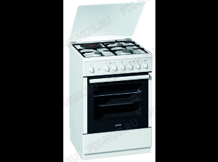 Плита (духовка) Gorenje K63202AW0 (389553, K21B1-234VM) - Фото